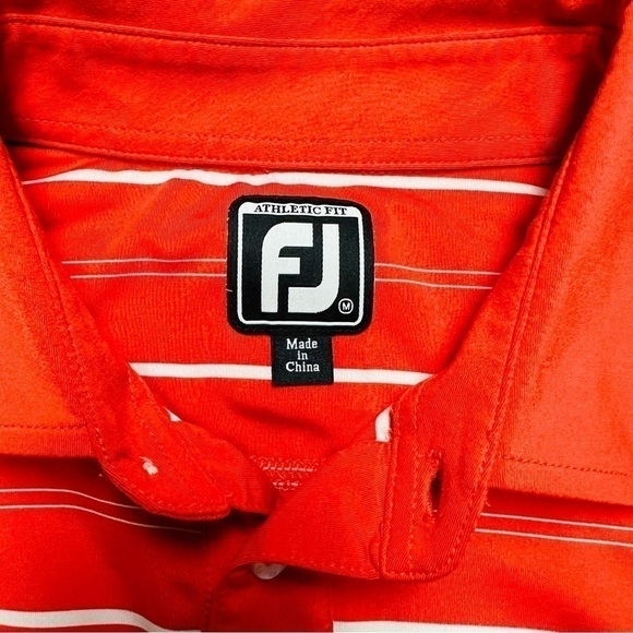 FOOTJOY Performance Golf Polo Shirt‎ Men’s M Mositure Wicking Osage National PGA - Picture 5 of 6